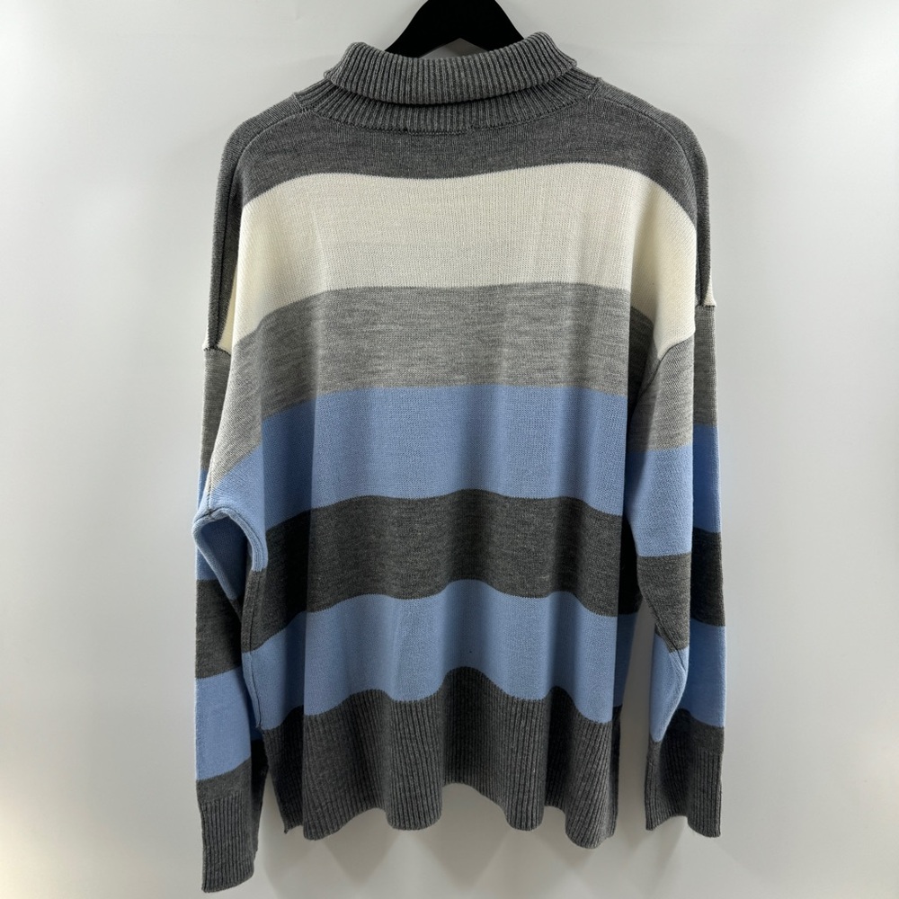 New York & Company Striped Turtleneck Sweater – Women’s XXL NWT - Picture 7 of 8
